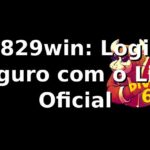 1829win: Login Seguro com o Link Oficial
